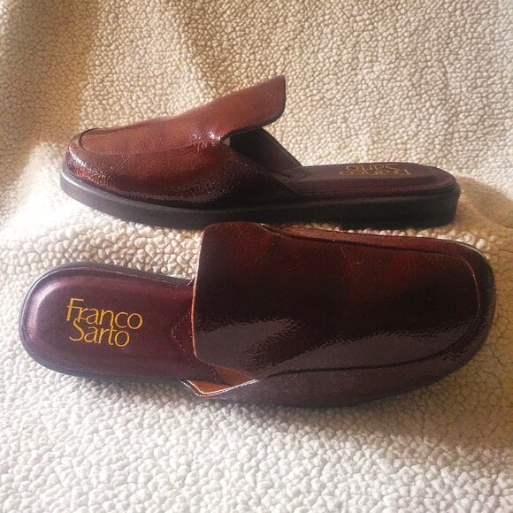 Franco Sarto Women's Boccaslide Clog in Bordeaux - Size 6 - Picture 1 of 9